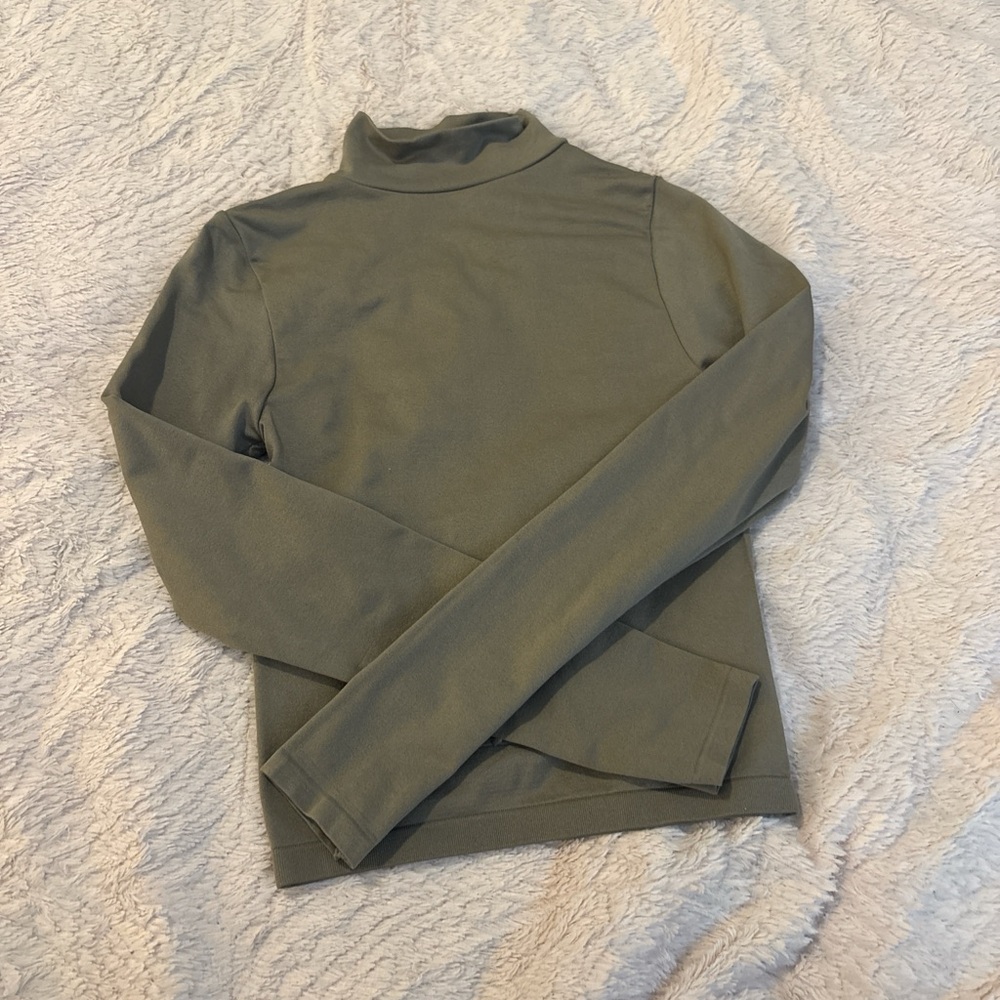 Aura Women's Khaki Long Sleeve Top